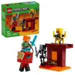 LEGO MINECRAFT BATALIE DEASUPRA LAVEI ÎN NETHER 21266 - imagine 9
