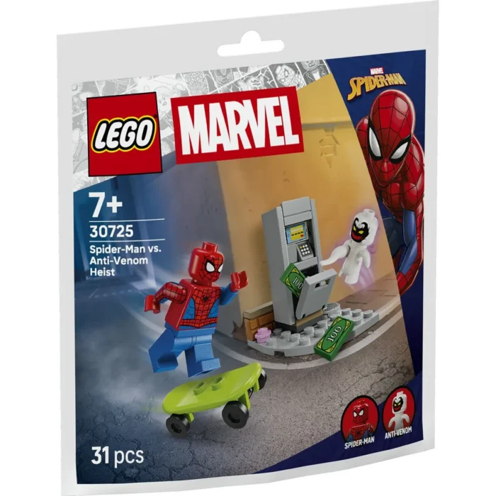 LEGO MARVEL OMUL PAIANJEN VS HOTUL ANTI VENOM 30725 - imagine 3