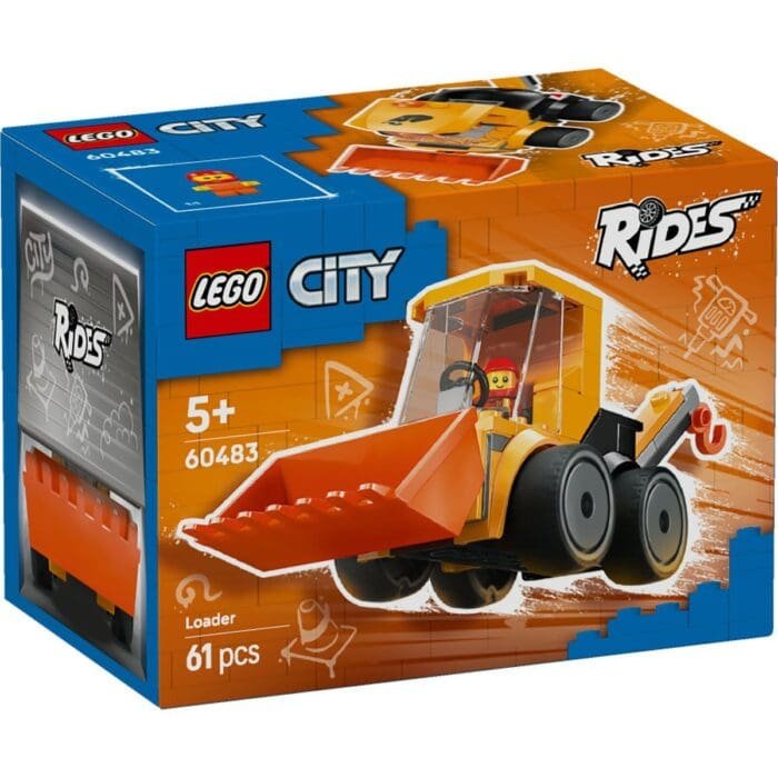 LEGO CITY VEHICULE INCARCATOR DE CONSTRUCTII 60483 - imagine 2