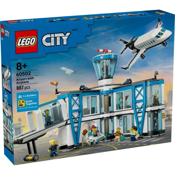 LEGO CITY AEROPORT CU AVION 60502 - imagine 10