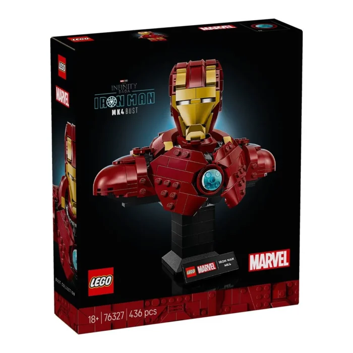 LEGO SUPER HEROES BUST IRON MAN 76327 - imagine 10