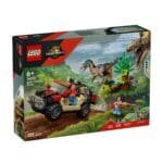 LEGO JURASSIC WORLD RENASTEREA EVADARE OFF-ROAD DIN CALEA UNUI VELOCIRAPTOR 76972 - imagine 2