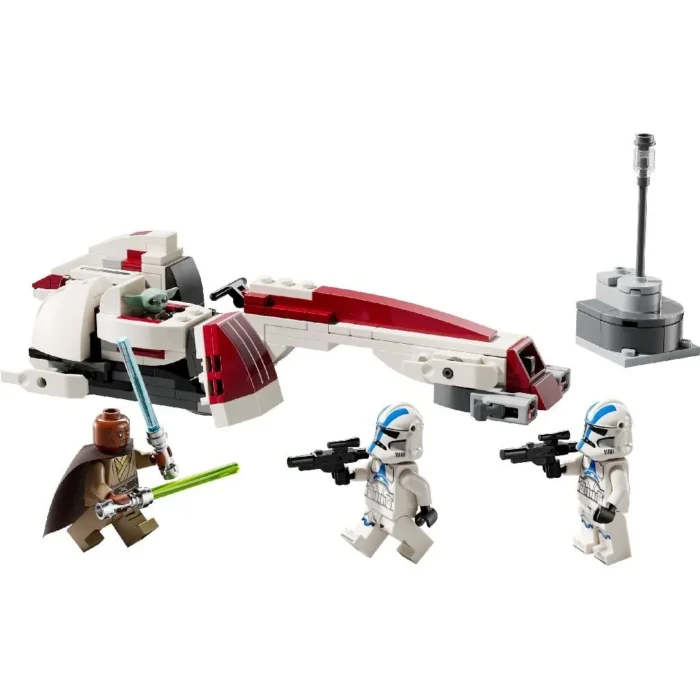 LEGO STAR WARS EVADARE PE MOTOCICLETA DE VITEZA BARC 75378 - imagine 2