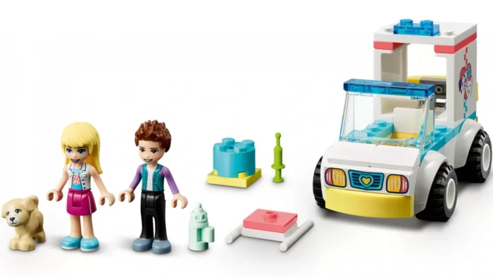 LEGO FRIENDS AMBULANTA CLINICII ANIMALUTELOR 41694 - imagine 10