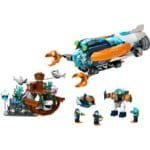 LEGO CITY SUBMARIN DE EXPLORARE LA MARE ADANCIME 60379 - imagine 2
