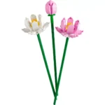 LEGO FLOWERS FLORI DE LOTUS 40647 - imagine 5