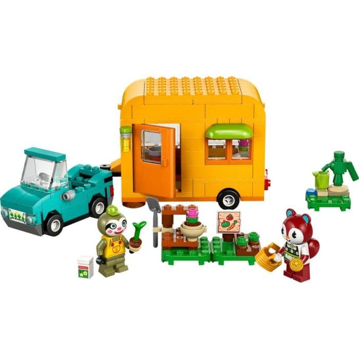 LEGO ANIMAL CROSSING CARAVANA SI MAGAZINUL DE GRADINARIT AL LUI LEIF 77054 - imagine 2
