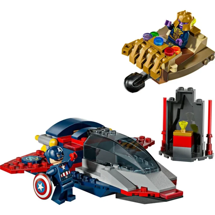 LEGO MARVEL RAZBUNATORII CAPITANUL AMERICA VS THANOS 76319 - imagine 11