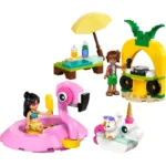LEGO FRIENDS PETRECERE LA PISCINA CU UNICORNUL SI FLAMINGO 42658 - imagine 11