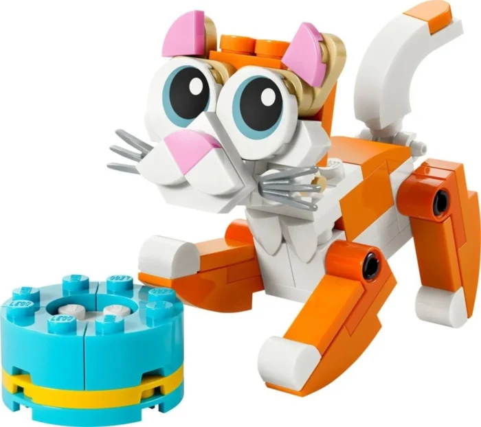 LEGO CREATOR PISICA PORTOCALIE 30714 - imagine 5
