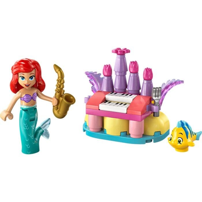 LEGO DISNEY PRINCESS DISTRACTIE MUZICALA CU FLOUNDER DE ZIUA DE NASTERE A LUI ARIEL 30720 - imagine 2