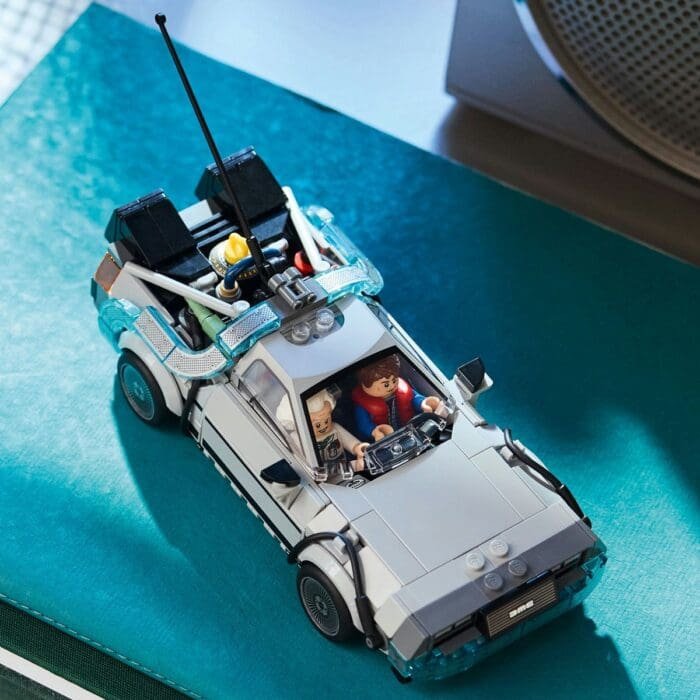 LEGO SPEED CHAMPIONS MASINA TIMPULUI DIN INAPOI IN VIITOR 77256 - imagine 2