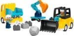 LEGO DUPLO VEHICULE DE CONSTRUCTII 3 IN 1 10475 - imagine 3
