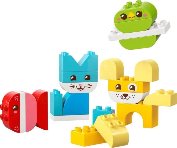 LEGO DUPLO ANIMALUTE DE COMPANIE CREATIVE 3 IN 1 10477 - imagine 4
