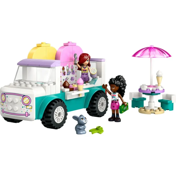 LEGO FRIENDS FURGONETA DE INGHETATA IN ORASUL HEARTLAKE 42644 - imagine 11