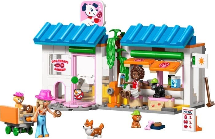 LEGO FIRENDS BRUTARIE CU BUNATATI PENTRU CAINI 42677 - imagine 4