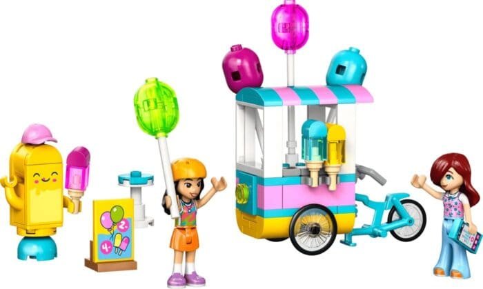 LEGO FRIENDS STAND CU INGHETATA SI BALOANE 42692 - imagine 3