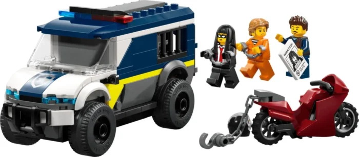 LEGO CITY DUBA PENTRU PRIZONIERI A POLITIEI 60479 - imagine 11