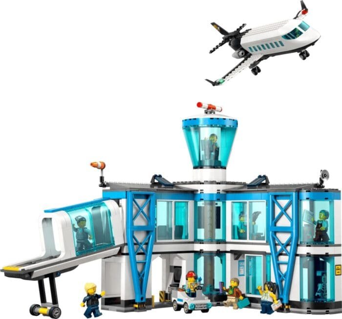 LEGO CITY AEROPORT CU AVION 60502 - imagine 3