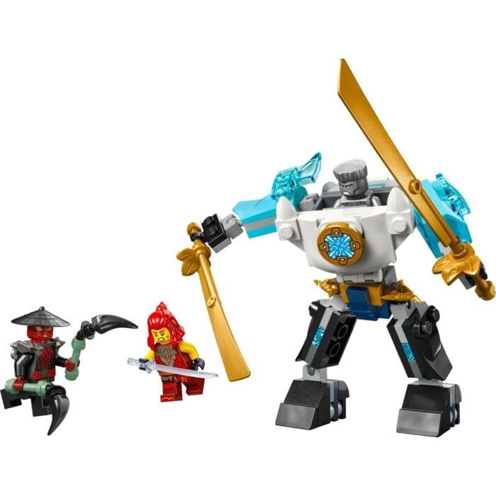 LEGO NINJAGO COSTUMUL ROBOT DE LUPTA AL LUI ZANE 71827 - imagine 2