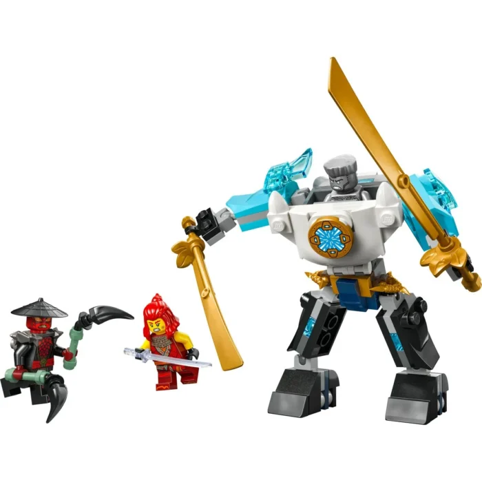 LEGO NINJAGO COSTUMUL ROBOT DE LUPTA AL LUI ZANE 71827 - imagine 11
