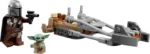 LEGO STAR WARS MOTOCICLETA RAPIDA A LUI MANDALORIAN SI GROGU 75436 - imagine 11