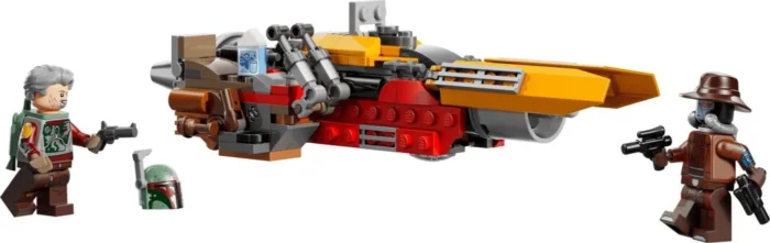 LEGO STAR WARS SPEEDERUL LUI COBB VANTH 75437 - imagine 11