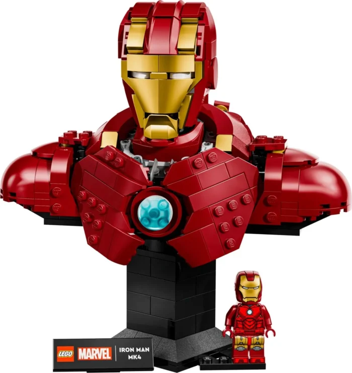 LEGO SUPER HEROES BUST IRON MAN 76327 - imagine 11