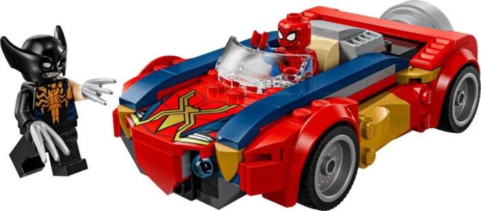 LEGO MARVEL OMUL PAIANJEN IN MASINA VS WOLVERINE VENOMIZAT 76336 - imagine 11