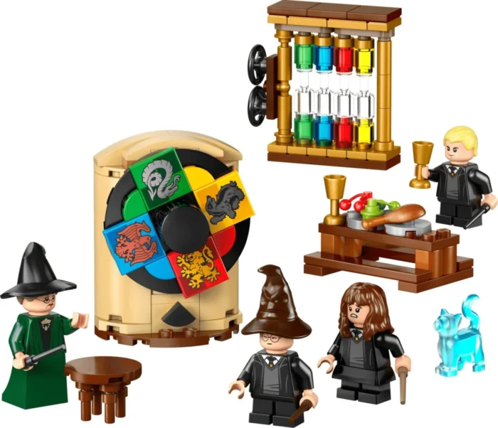 LEGO HARRY POTTER CASTELUL HOGWARTS CEREMONIA JOBENULUI MAGIC 76460 - imagine 11