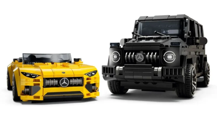 LEGO SPEED CHAMPIONS  MERCEDES-AMG G 63 SI MERCEDES-AMG SL 63 76924 - imagine 11
