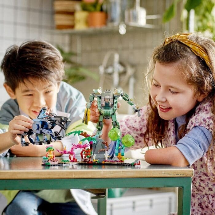 LEGO AVATAR NEYTIRI SI THANATOR CONTRA ROBOTUL AMP QUARITCH 75571 - imagine 3