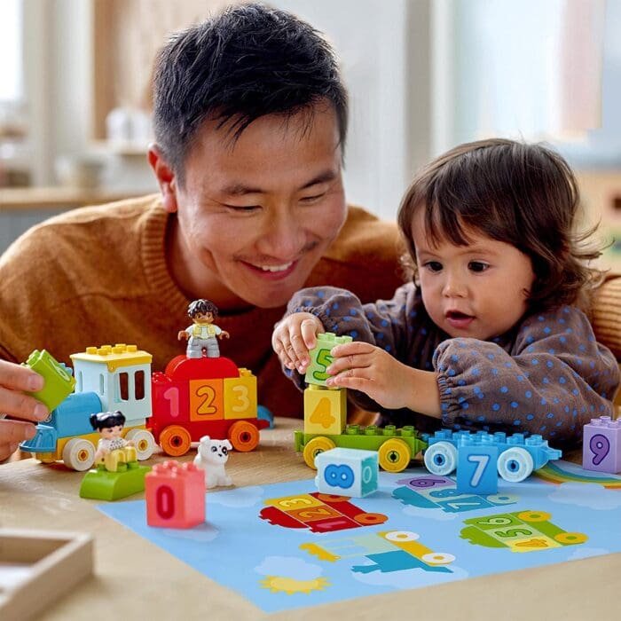 LEGO DUPLO PRIMUL MEU TREN CU NUMERE - INVATA SA NUMERI 10954 - imagine 3