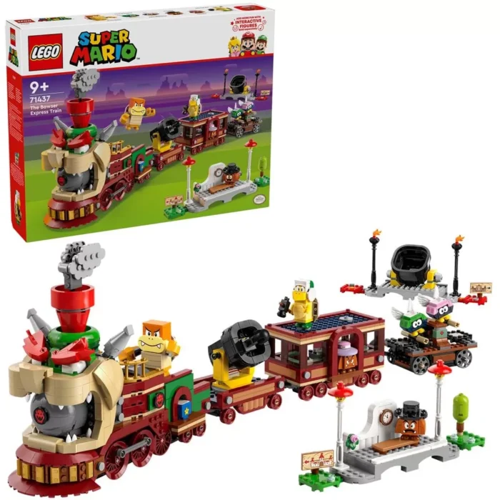 LEGO SUPER MARIO EXPRESUL BOWSER 71437 - imagine 6