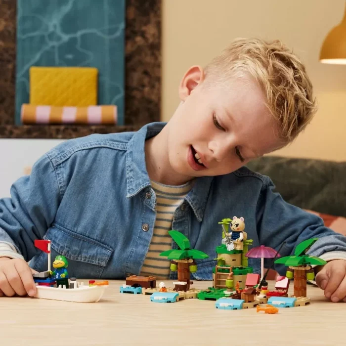 LEGO ANIMAL CROSSING TURUL INSULEI IN BARCA AL LUI KAPP N 77048 - imagine 8