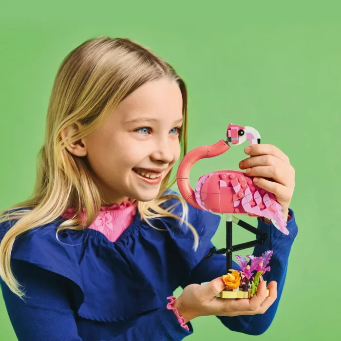 LEGO CREATOR ANIMALE SALBATICE FLAMINGO ROZ 31170 - imagine 12