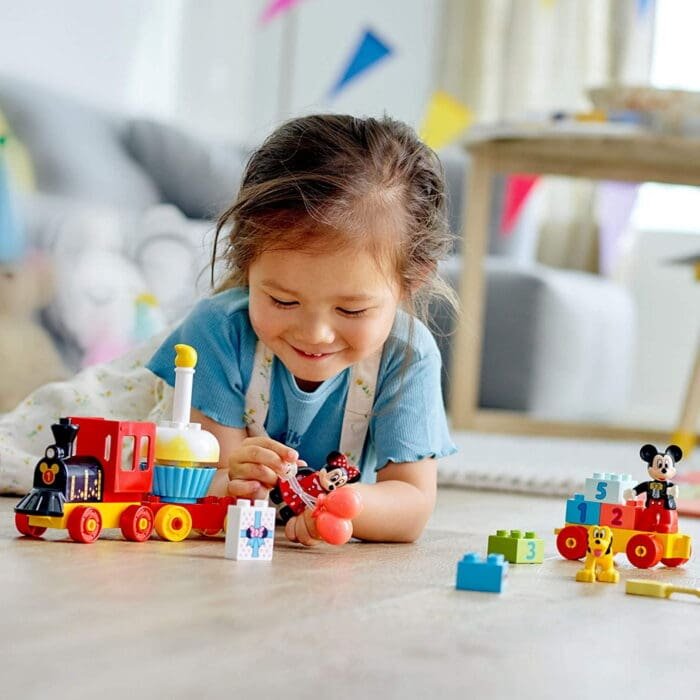 LEGO DUPLO  TRENUL ZILEI ANIVERSARE MICKEY SI MINNIE 10941 - imagine 3