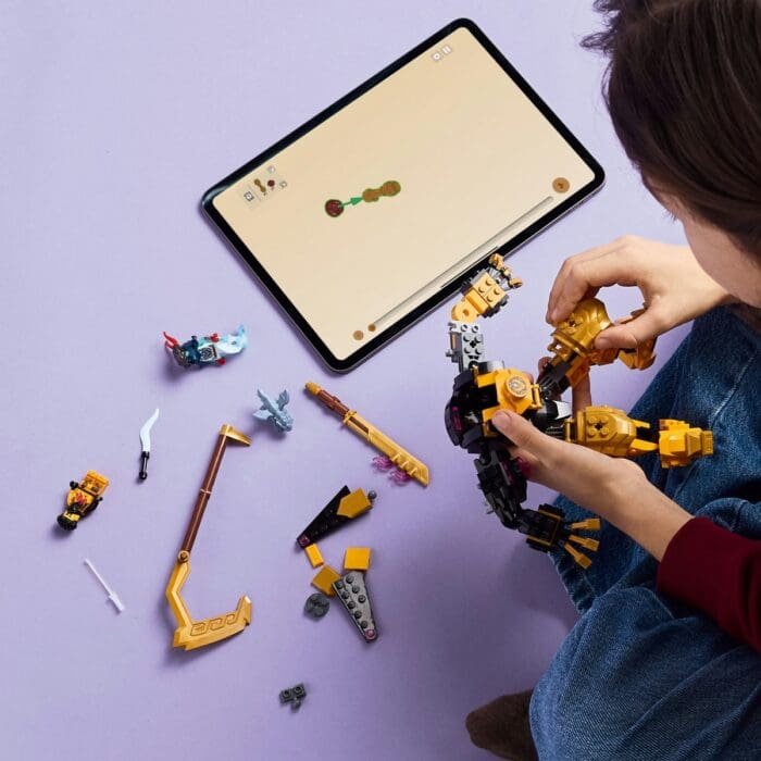 LEGO NINJAGO ROBOTUL DE LUPTA SPINJITZU A LUI ARIN 71839 - imagine 3