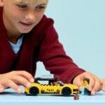 LEGO CITY TAXI GALBEN 60487 - imagine 3