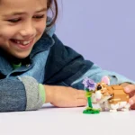 LEGO CREATOR HAMSTER ADORABIL CU O FLOARE 31376 - imagine 11