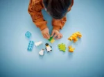 LEGO DUPLO FAMILII DE ANIMALE SALBATICE: PINGUINI SI LEI 10442 - imagine 12