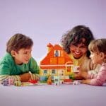 LEGO DUPLO CASA DE FAMILIE A LUI BLUE CU JOC DE MEMORIE 10459 - imagine 4