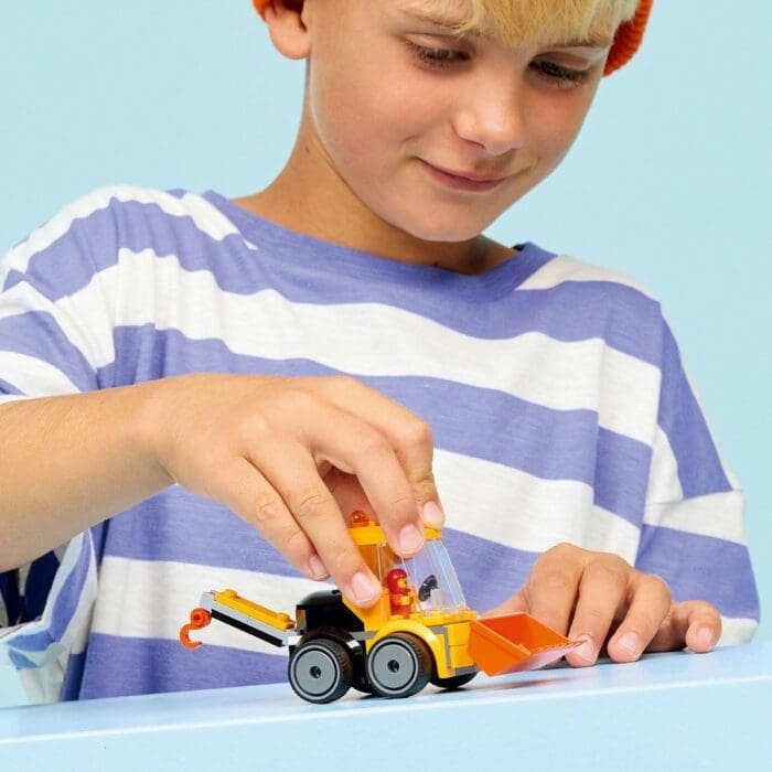 LEGO CITY VEHICULE INCARCATOR DE CONSTRUCTII 60483 - imagine 4
