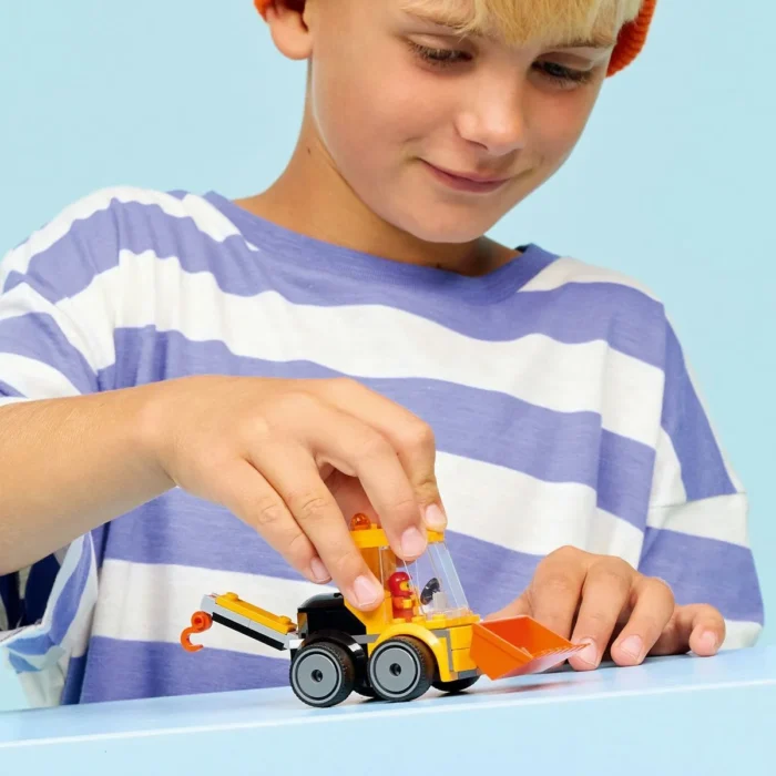 LEGO CITY VEHICULE INCARCATOR DE CONSTRUCTII 60483 - imagine 12