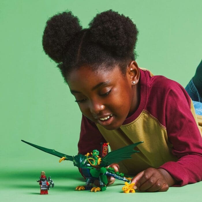 LEGO NINJAGO DRAGONUL DE PADURE AL LUI LLOYD 71829 - imagine 3