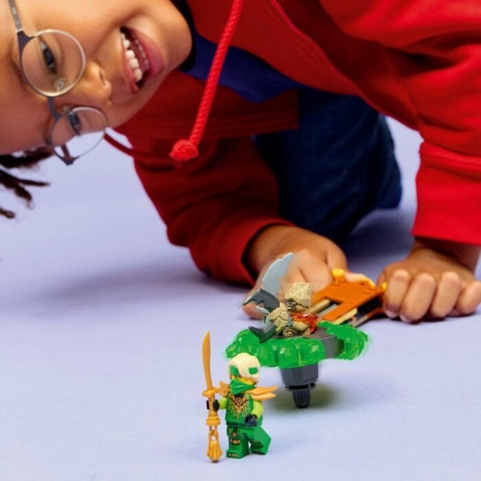 LEGO NINJAGO LLOYD VS SPINNERUL MONSTRU DE PAMANT 71850 - imagine 3
