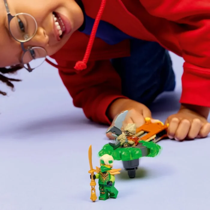 LEGO NINJAGO LLOYD VS SPINNERUL MONSTRU DE PAMANT 71850 - imagine 12