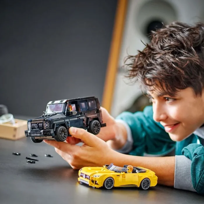 LEGO SPEED CHAMPIONS  MERCEDES-AMG G 63 SI MERCEDES-AMG SL 63 76924 - imagine 12