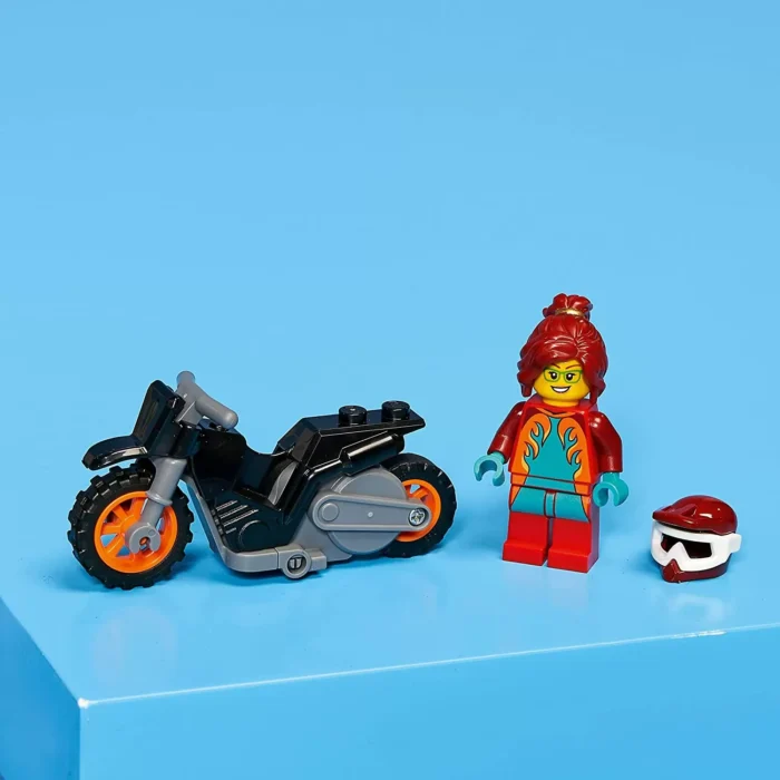 LEGO CITY MOTOCICLETA DE CASCADORIE PENTRU POMPIERI 60311 - imagine 8