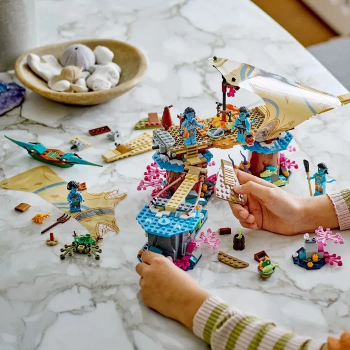 LEGO AVATAR CASA METKAYINA IN RECIF 75578 - imagine 10